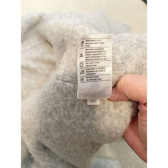 Vince Merino Wool Alpaca Brushed Shawl Knit Sweater Cardigan Oversized Coat - Picture 13 of 14